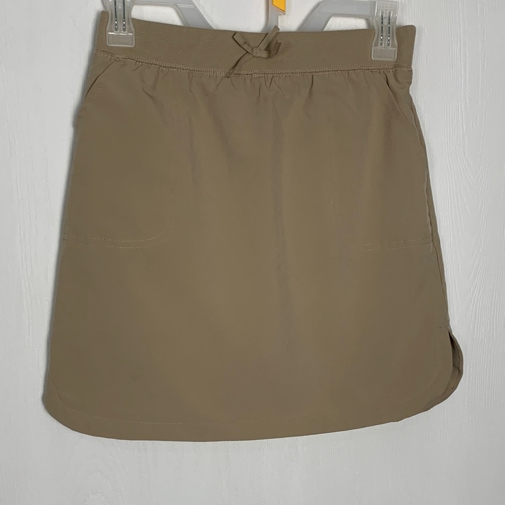 Nautica Khaki School Uniform Skort Set of 2 Girls Size 14 Casual